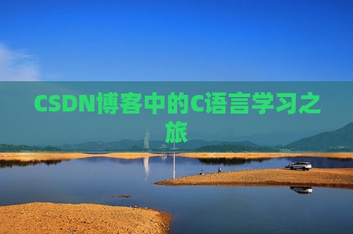 CSDN博客中的C语言学习之旅
